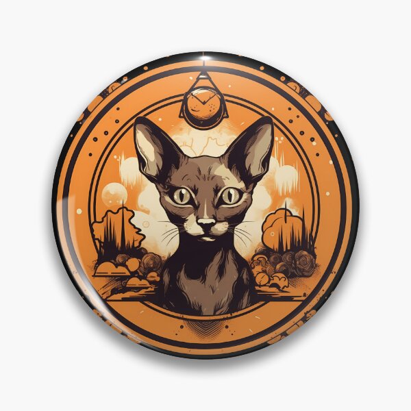 Artikelvorschau, Cornish Rex Katze Halloween, Liebeskatzen entworfen und verkauft von Logiamerch.