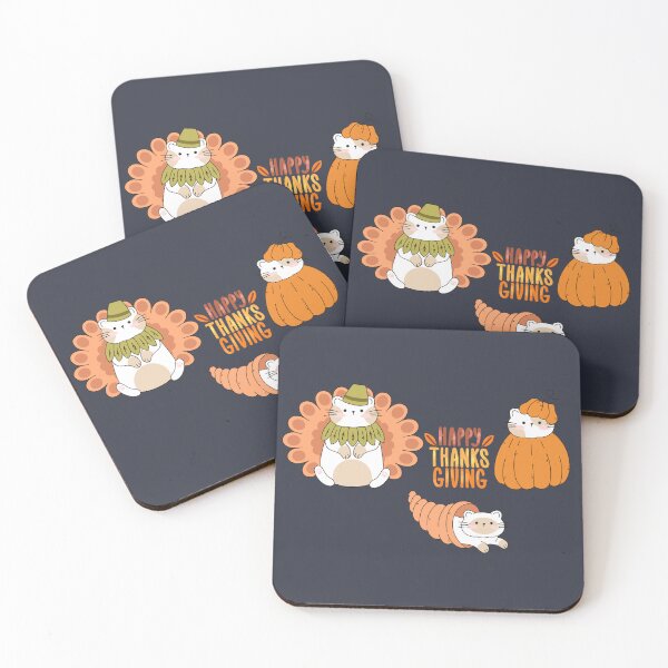 Artikelvorschau, Thanksgiving-Katzen. entworfen und verkauft von ValsCrazyCats.