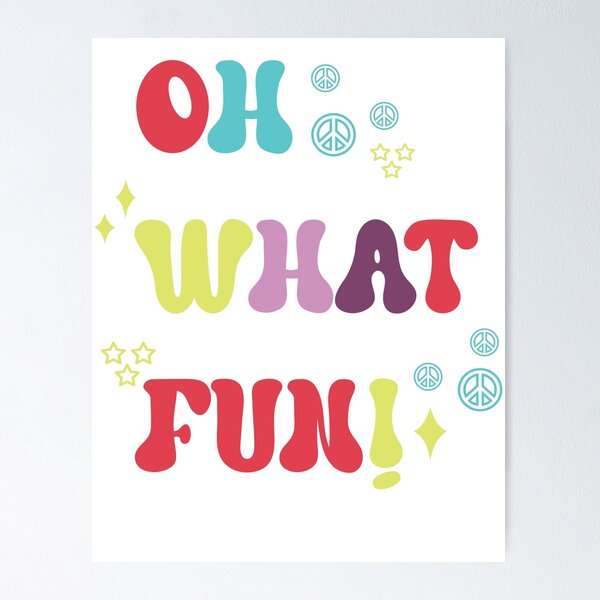 Item preview, OH WHAT FUN! designed and sold by RoroArtsNDesign.