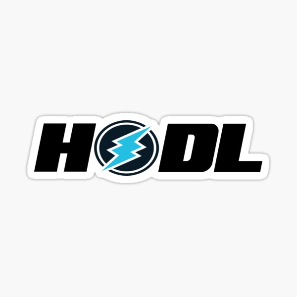 Hodl Electroneum Sticker