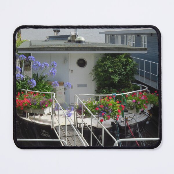 Item preview, House Boat Garden On The Thames designed and sold by wiggyofipswich.