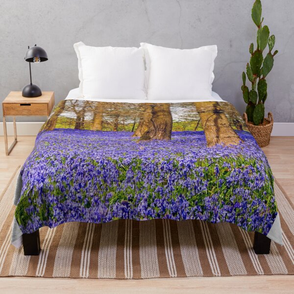 Item preview, Bluebell Woods Greys Court Oxfordshire England UK designed and sold by AndyEvansPhotos.