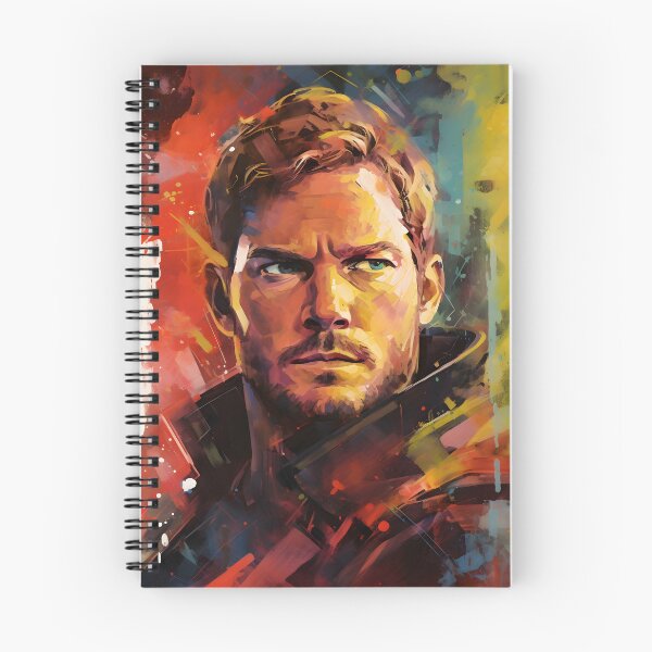 Item preview, Star-Lord painting designed and sold by Charlotte Hawkins.