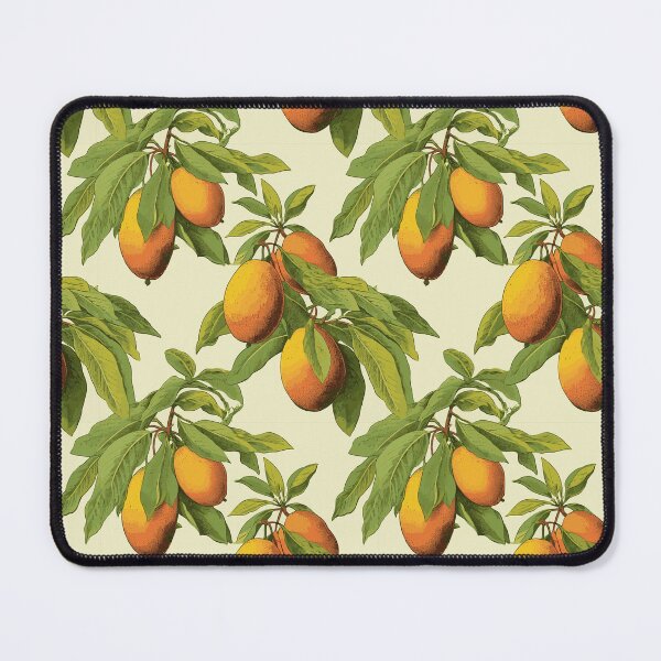 Item preview, Vintage Botanical Mango Fruit Tree Pattern - Mangifera indica designed and sold by ShobulousStudio.