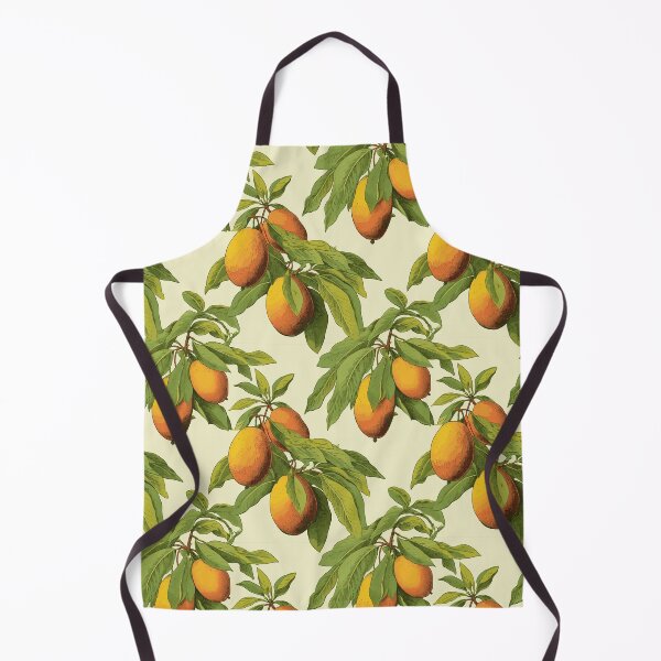 Item preview, Vintage Botanical Mango Fruit Tree Pattern - Mangifera indica designed and sold by ShobulousStudio.