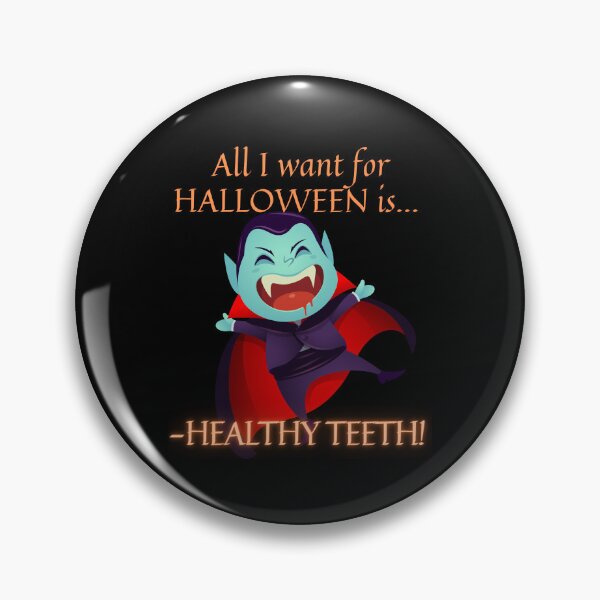 Item preview, HEALTHY TEETH Halloween vampire designed and sold by Meandmyshop.