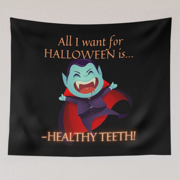 Item preview, HEALTHY TEETH Halloween vampire designed and sold by Meandmyshop.