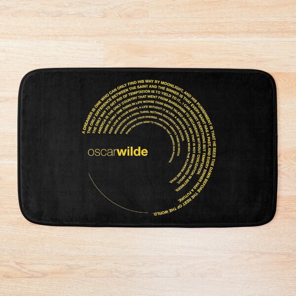 Item preview, Oscar Wilde quotes. (gold) designed and sold by CMYKStudio.