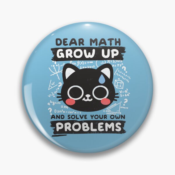 Item preview, Math confused cat designed and sold by NemiMakeit.