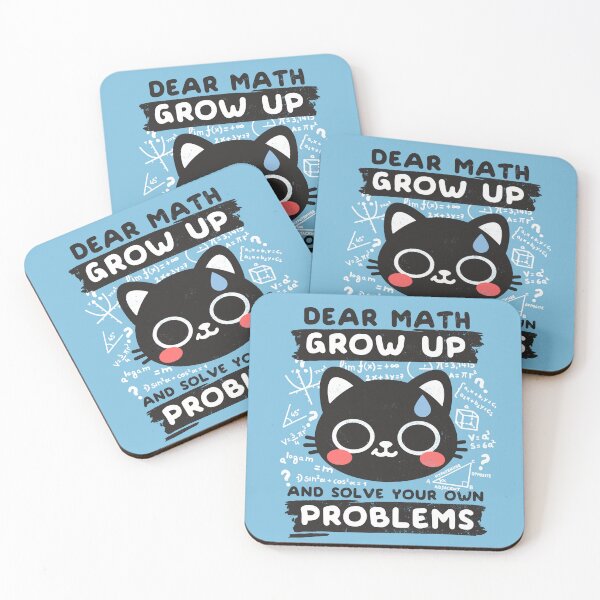 Item preview, Math confused cat designed and sold by NemiMakeit.