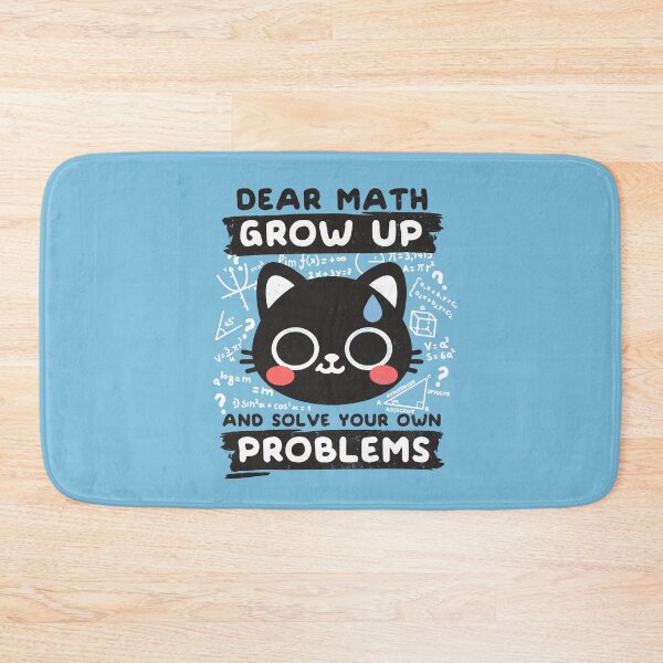 Item preview, Math confused cat designed and sold by NemiMakeit.