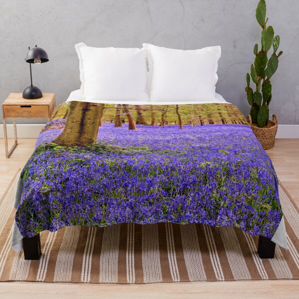 Item preview, Bluebell Woods Greys Court Oxfordshire England UK designed and sold by AndyEvansPhotos.