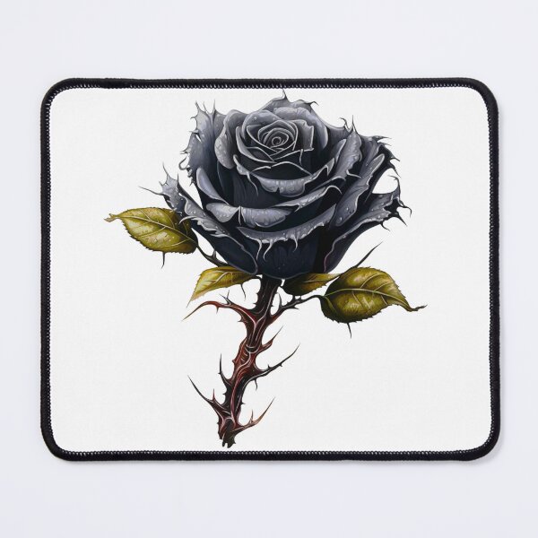 Item preview, Black rose with thorns  designed and sold by Tedos7.