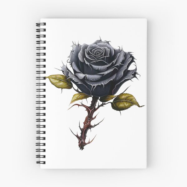 Item preview, Black rose with thorns  designed and sold by Tedos7.