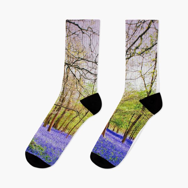 Item preview, Bluebell Woods Greys Court Oxfordshire England UK designed and sold by AndyEvansPhotos.