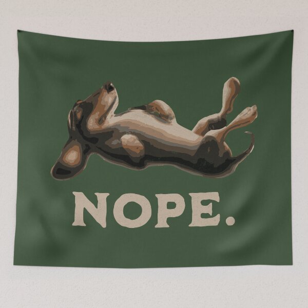 Item preview, Lazy Dachshund Dog Funny designed and sold by Hic21.