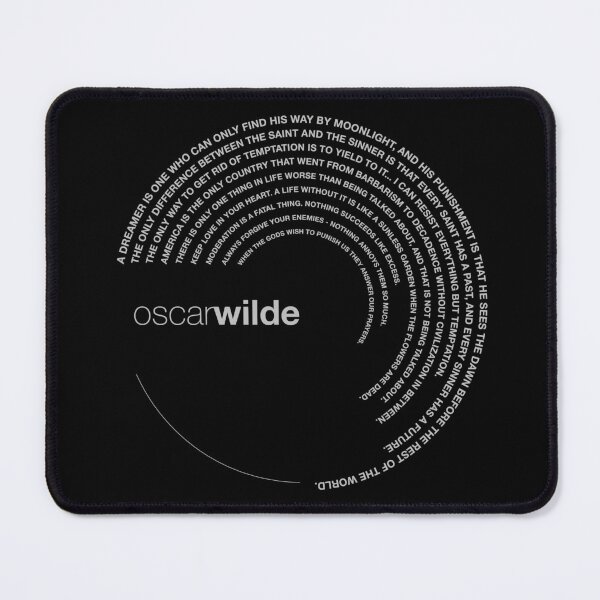 Item preview, Oscar Wilde quotes. (silver) designed and sold by CMYKStudio.