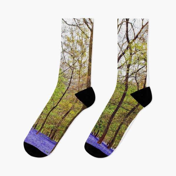 Item preview, Bluebell Woods Greys Court Oxfordshire England UK designed and sold by AndyEvansPhotos.