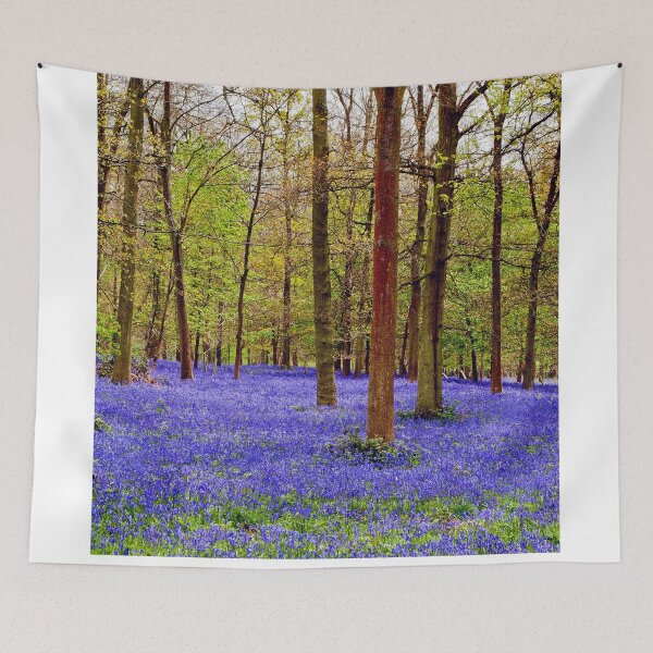Item preview, Bluebell Woods Greys Court Oxfordshire England UK designed and sold by AndyEvansPhotos.