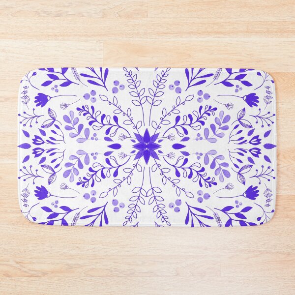 Item preview, Folk Art Blue designed and sold by GreenJes.