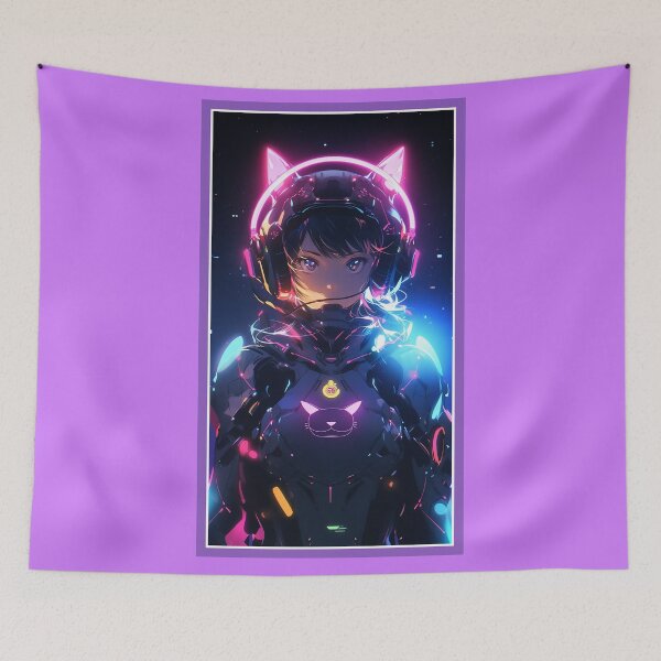Item preview, Chica gato anime | Ilustraciones de anime de calidad | Arte Manga Anime designed and sold by AlNoah.
