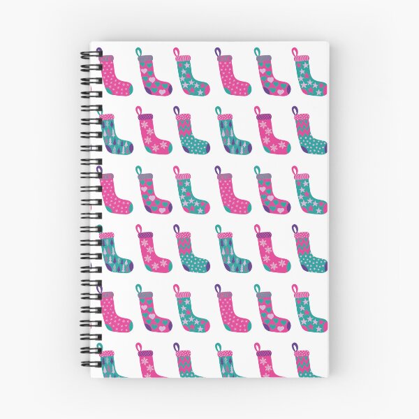 Item preview, Modern Magenta Pink, Aqua and Violet Purple Christmas Stockings  designed and sold by MoorePatterns.