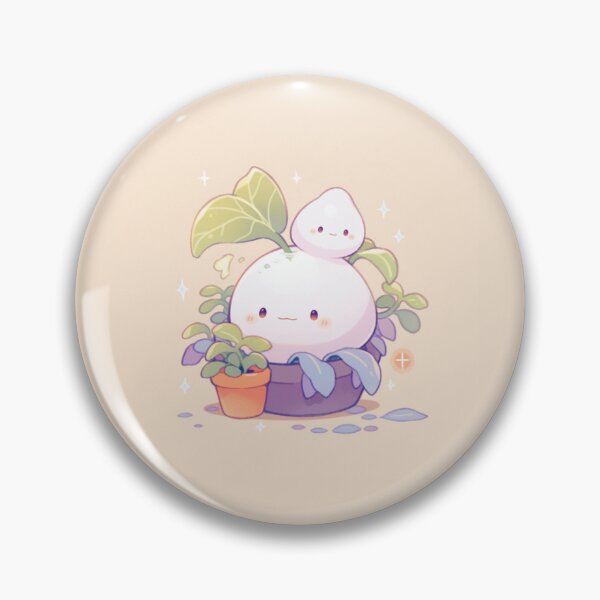 Item preview, Cute Turnip that are growing in the pot designed and sold by OneCreativeArt.