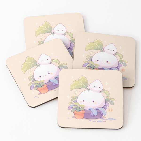 Item preview, Cute Turnip that are growing in the pot designed and sold by OneCreativeArt.