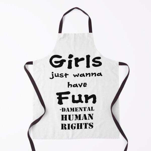 Item preview, Girls just wanna have fun - damental human rights designed and sold by Hoorahville.