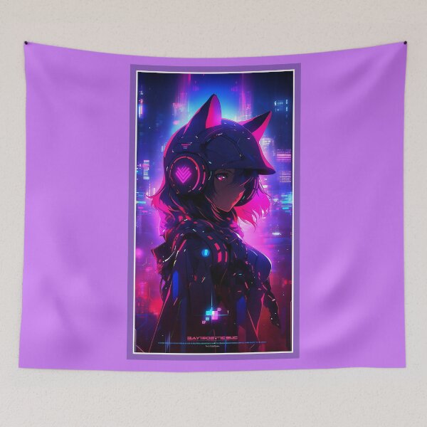 Item preview, Chica gato anime | Ilustraciones de anime de calidad | Arte Manga Anime designed and sold by AlNoah.