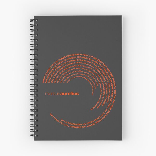 Item preview, Marcus Aurelius quotes. (orangered) designed and sold by CMYKStudio.