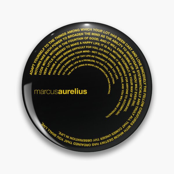 Item preview, Marcus Aurelius quotes. (gold) designed and sold by CMYKStudio.