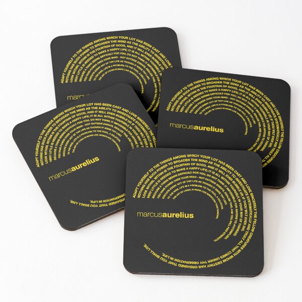 Item preview, Marcus Aurelius quotes. (gold) designed and sold by CMYKStudio.