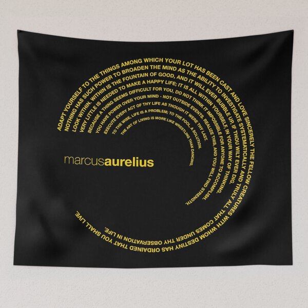 Item preview, Marcus Aurelius quotes. (gold) designed and sold by CMYKStudio.