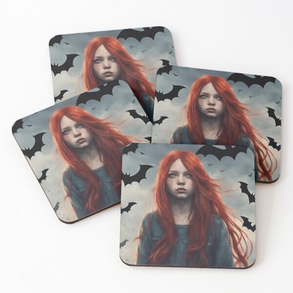 Item preview, red-haired girl, Max from Stranger Things halloween variation designed and sold by in-leggings.