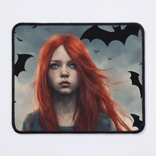 Item preview, red-haired girl, Max from Stranger Things halloween variation designed and sold by in-leggings.