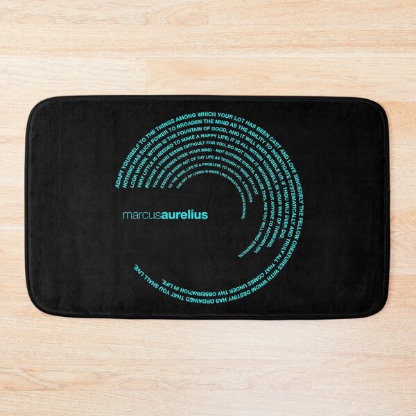 Item preview, Marcus Aurelius quotes. (aqua) designed and sold by CMYKStudio.