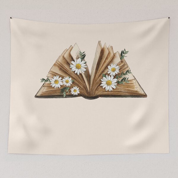 Item preview, Flower grow from book, daisy designed and sold by stripedcarpet.