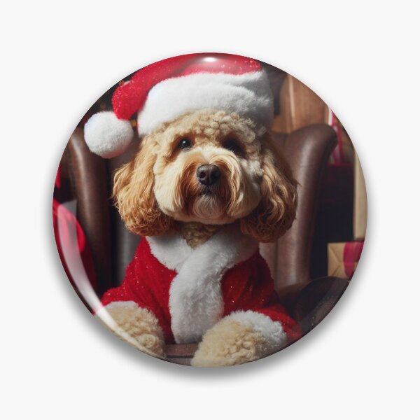 Item preview, Cockapoo Christmas  designed and sold by fatbanana.