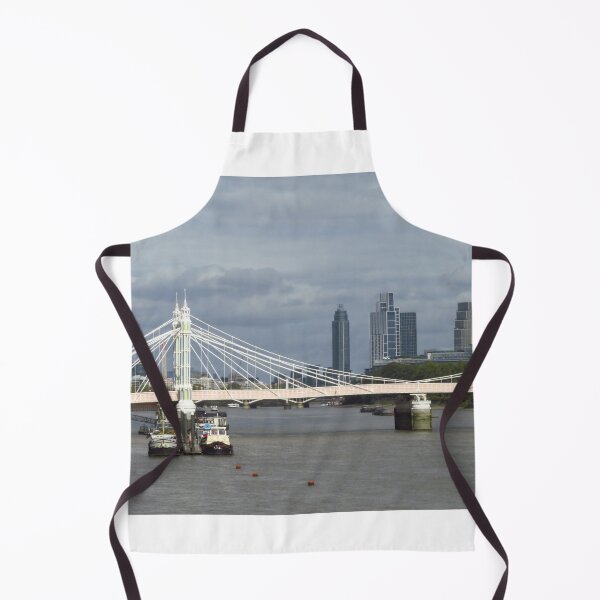 Item preview, Albert Bridge and Battersea Skyline, London designed and sold by wiggyofipswich.