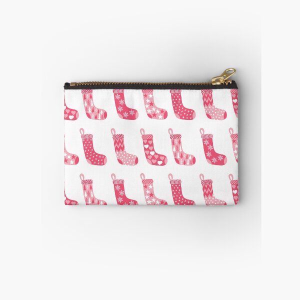 Item preview, Modern Hot Pink, White and Soft Pink Christmas Stockings designed and sold by MoorePatterns.
