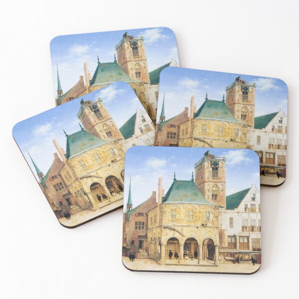 Item preview, Amsterdam's Old Town Hall, Saenredam's Historic Fire Memento designed and sold by TheSoulOfArt.
