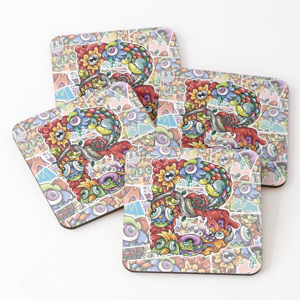Item preview, Doodle Monster B designed and sold by koyung500Store.