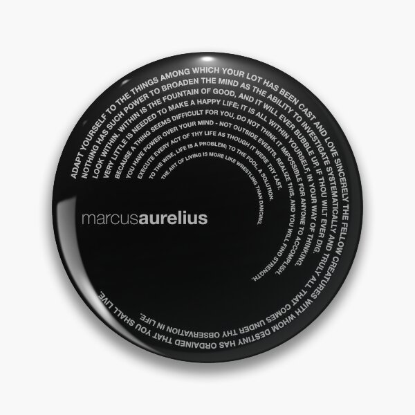 Item preview, Marcus Aurelius quotes. (silver) designed and sold by CMYKStudio.