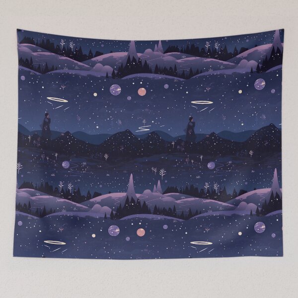 Item preview, stargazing seamless designed and sold by Ttthunder123.