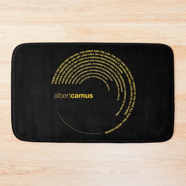 Item preview, Albert Camus quotes. (gold) designed and sold by CMYKStudio.