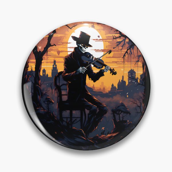 Item preview, Halloween Musical Night The Violin Virtuoso Skeleton designed and sold by DarkScienses.