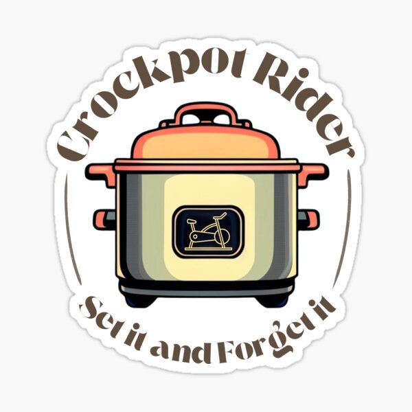 Crockpot Rider Sticker