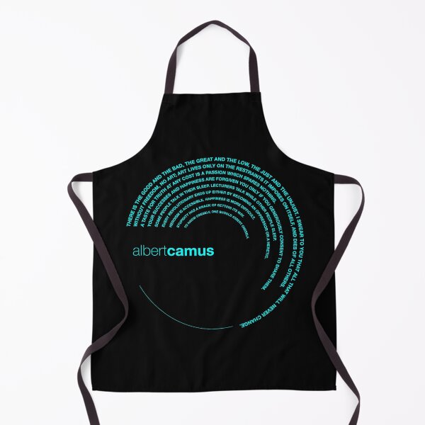 Item preview, Albert Camus quotes. (aqua) designed and sold by CMYKStudio.