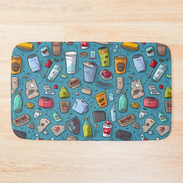 Item preview, trash seamless designed and sold by Ttthunder123.